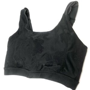 Small Black Mono B. Sports Bra